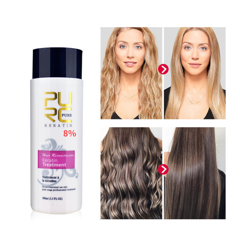 PURC Straightening Hair Repair And Straighten Damage Hair Products Brazilian Keratin Treatment Purifying Shampoo